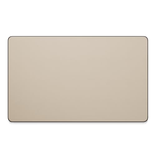 Leather Desk Pad Mat, Non-Slip Desk Blotter Pad - Desk Protector for Office, Home, Laptop, and Desktop - color: Beige, size: 24" x 14"
