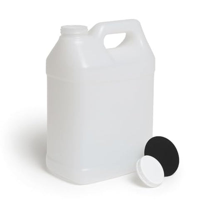 FastRack 2.5 Gallon Water Jug (Pack of 2) w/ 1 Black Rubber Cap Gripper | Reusable Plastic Jug with lid for Liquids | Heavy-Duty Water Container for Storage, Camping | BPA-Free Gallon Jugs with Lids - size: 2 Pack