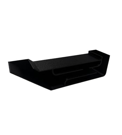 REEFSHAPE Aquarium X-Large Underground Tunnel | Fish & Shrimp Hideout for Aquariums | Unique Underground Viewing Tunnel | 9.75" X 2.5" | Made in USA (XL) (Black) - color: Black