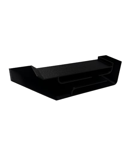 REEFSHAPE Aquarium X-Large Underground Tunnel | Fish & Shrimp Hideout for Aquariums | Unique Underground Viewing Tunnel | 9.75" X 2.5" | Made in USA (XL) (Black) - color: Black
