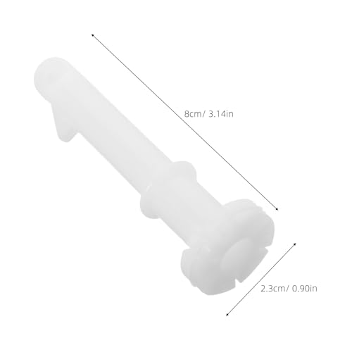 6PCS Food Cover Net Repair Clips - 6 Hole Top Buckles Replacements for Collapsible Mesh Food Covers Folded Crab Nets and Fish Bait Trap Accessory