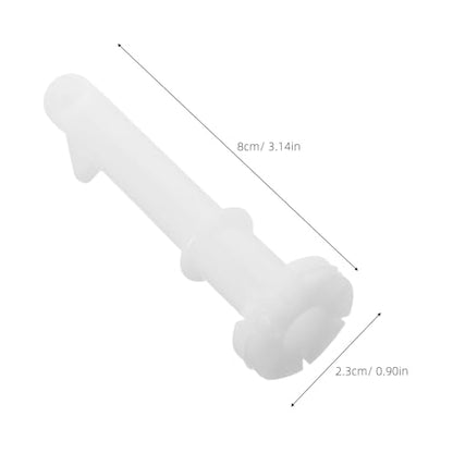6PCS Food Cover Net Repair Clips - 6 Hole Top Buckles Replacements for Collapsible Mesh Food Covers Folded Crab Nets and Fish Bait Trap Accessory