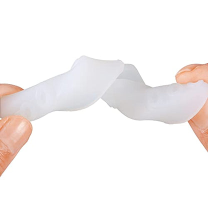 Frienda Adult Mouth Guards for Sports with Case - color: Clear White