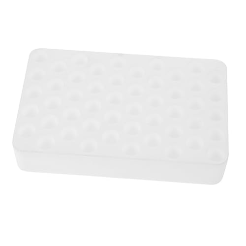 50holes Test Tube Rack Holder for Tubes Sturdy Laboratory Organizer for Research and Educational Use Compact Design for Easy Storage and Handling