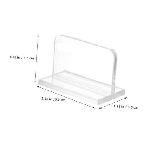 OUNONA 6pcs Fish Tank Cover Handle Fish Tank Cover Parts Aquarium Lid Handle Aquarium Lid Holder Aquariums Lid Holder Aquarium Tank Lid Handle Fish Tank Lids Handles Transparent Acrylic