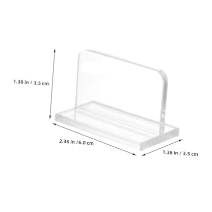 OUNONA 6pcs Fish Tank Cover Handle Fish Tank Cover Parts Aquarium Lid Handle Aquarium Lid Holder Aquariums Lid Holder Aquarium Tank Lid Handle Fish Tank Lids Handles Transparent Acrylic