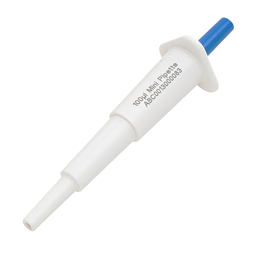 1 PCS 100μl Fixed Mini Volume Pipette, High Accurate Single-Channel Micropipette Lab Pipette Pipettor for Laboratory School, Blue - color: 100ul-blue