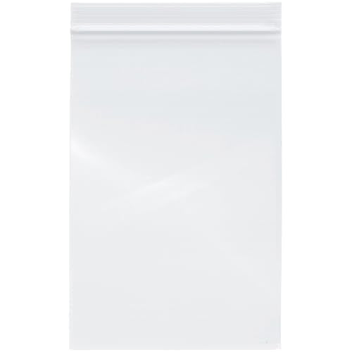 Plymor 6" x 9" (Pack of 100), 6 Mil Industrial Duty Zipper Reclosable Plastic Bags