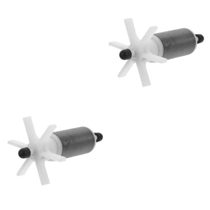 POPETPOP 2pcs Submersible Pump Rotor Impeller Replacement for Sump Pump Fountain Pond