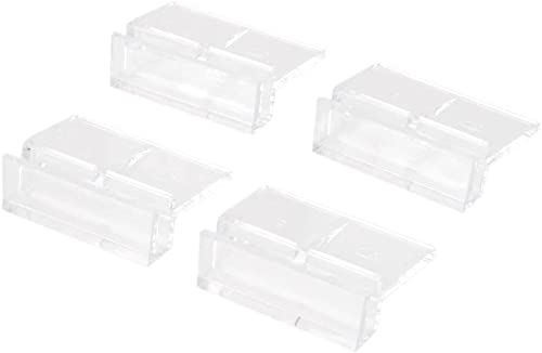 4Pcs Plastic Aquarium Fish Tank Glass Cover Clips Support Holders 6mm Lovely and professional