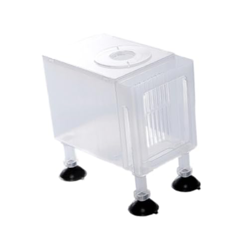Aquarium Filter Box Pump Protection Shield - Universal Pump Case Container for Fish Tank & Pond Pumps- Large White
