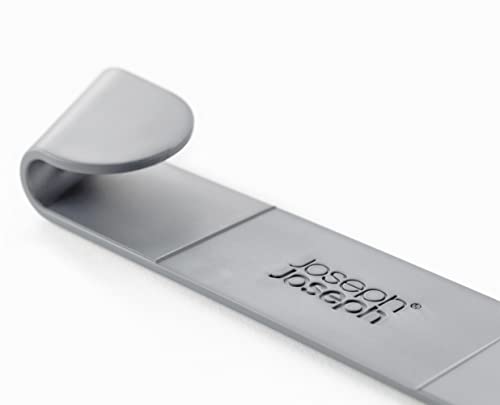 Joseph Joseph Duo - Set of 3 Pot and Pan Lid Holders, Self Adhesive Wall Mount Storage Organiser, Suitable for Lids Up to 24 cm, 3M VHB Tape Included, Grey
