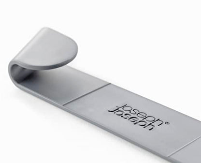 Joseph Joseph Duo - Set of 3 Pot and Pan Lid Holders, Self Adhesive Wall Mount Storage Organiser, Suitable for Lids Up to 24 cm, 3M VHB Tape Included, Grey