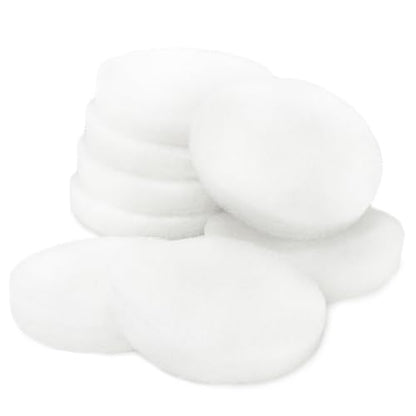 Compatible Polishing Pads Suitable for Fluval FX4, FX5, FX6 Fine Filter (Pack of 12)