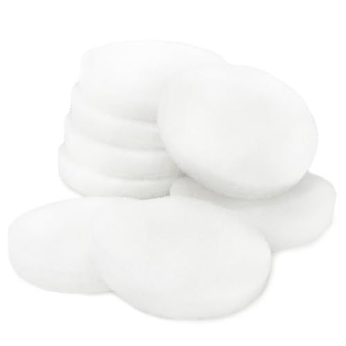 Compatible Polishing Pads Suitable for Fluval FX4, FX5, FX6 Fine Filter (Pack of 12)