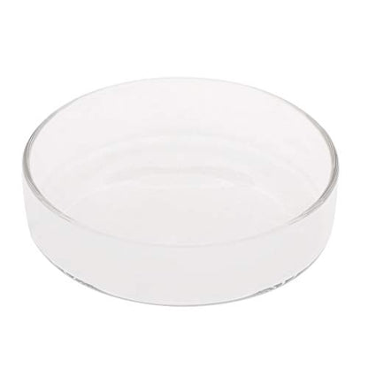 Youngy Arrival Fish Tank Feeder Aquarium Shrimp Glass Feeding Bowl Dish Tray 6 Size - D