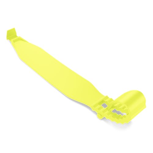 Shock Doctor Lip Guard, Adult and Youth Mouth Guard Football with Strap, Breathable Wide Opening Football Mouthpiece for Youth and Adults OSFA, Shock Doctor Mouth Guards, Max Airflow - color: Shock Yellow