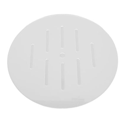 2PCS Round Aquarium Cover Lid, Clear Acrylic 7.5 Inch Aquarium Fish Tank Anti Jump Lid, Multi Hole Efficient Water Maintenance for Turtles Reptiles Shrimps Fish