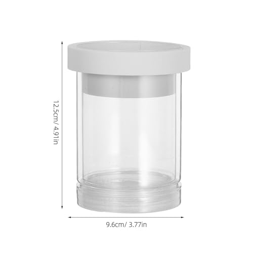 Sosoport Fish Breeding Box for Aquarium Tank, Floating Isolation Hatchery Incubator, Small White Fry Nursery Cage Suitable for Guppy and Livebearer Fish