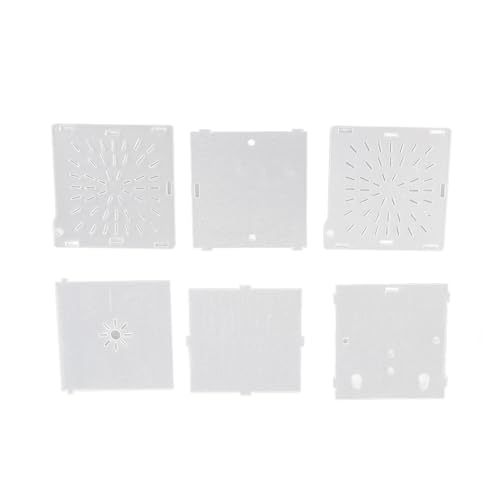 Acrylic Transparent Fish Tank Isolation Box, Aquarium Breeding Incubator Holder with Suction Cup and Hook, Adjustable Height for Tropical Fish Hatchery (10CM*10CM*10CM) - size: 10CM*10CM*10CM