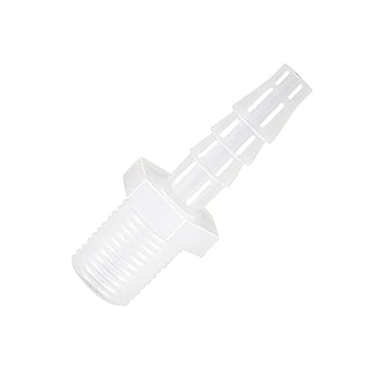 Plastic Hose Barb Fitting, 1/2" Barb X 1/2 NPT Male Thread Adapter Connector Pipe Fittings for Fuel Gas Liquid Air (Pack of 5) - size: 1/2" Barb X 1/2 NPT Male Thread