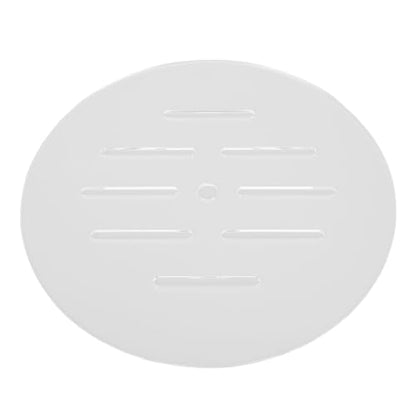 Round Aquarium Cover Lid, 7.5 Inch Clear Acrylic Fish Tank Lid, Anti Jump Cover for Turtle Reptile Shrimp Tank, Tank Top Protector with Handle