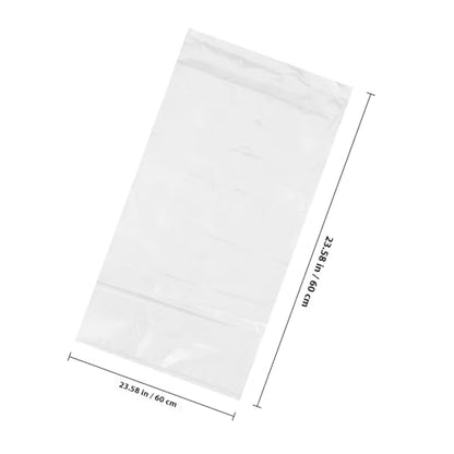 Ipetboom 50pcs Live Fish Transport Bags 30x60cm Plastic Shipping Pouches for Aquarium Fish, Aquatic Plants, and Shrimp Fry Packaging