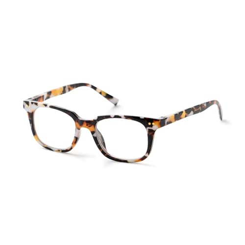 Signature Blue Light Filtering, Magnifying, Anti-Reflective Spring Mounted Computer and Reading Glasses - color: Corporate Vision