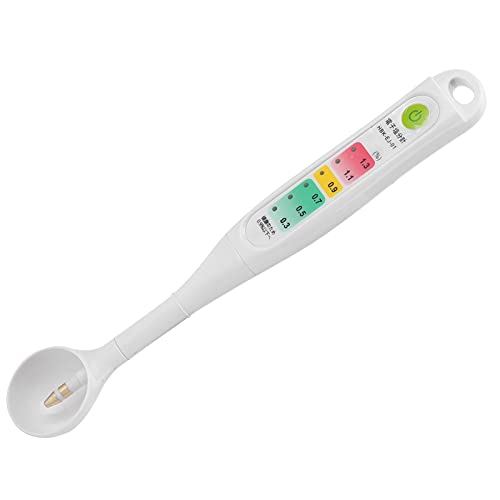 Mingzhe Portable Salinity Tester with LED Indicator Light for Accurate Salt Concentration Measurement in Aquariums and Food, Durable ABS Resin, 1 Unit