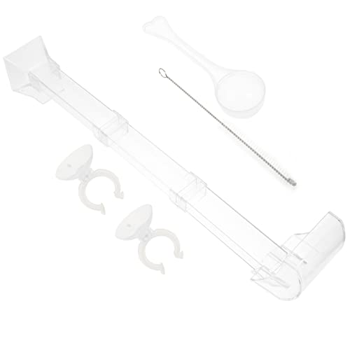 BESPORTBLE 1pc Fish Feeder Tube for Shrimp and Fish Sinking Bottom Tray Reduces Waste and Easy to Clean Feeding Accessory