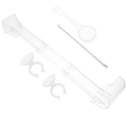 BESPORTBLE 1pc Fish Feeder Tube for Shrimp and Fish Sinking Bottom Tray Reduces Waste and Easy to Clean Feeding Accessory