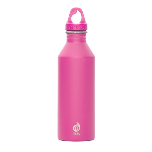 Mizu M8 25 oz Stainless Steel Water Bottle with Loop Cap (Paradise Pink) - color: Paradise Pink