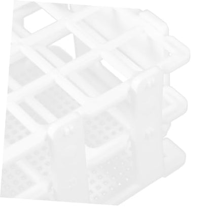PRETYZOOM 40Holes Test Tube Rack Sturdy Test Tube Holder for Tubes Detachable Design for Easy Cleaning Laboratory Organizer for Enhanced Productivity