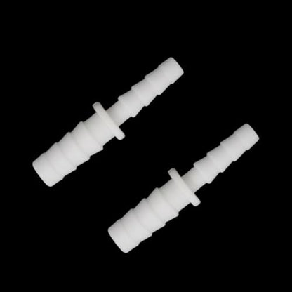 Plastic Hose Barb Reducer Pipe fittings, 1/4" to 3/16" Hose ID Connectors Joint Splicer Mender Adapter Union Boat Water Air Aquarium O2 Fuel (Pack of 4)