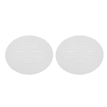 Acrylic Aquarium Anti Jumping Lid Cover 2PCS, Round 7.5 Inch Fish Tank Cover with Multi Holes to Prevent Fish, Shrimp, Turtles, Reptiles from Jumping Out