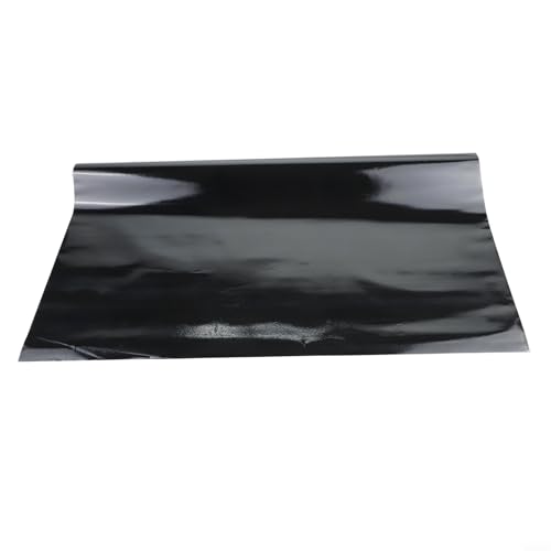 Black Aquarium Background Static Cling Fish Tank Backdrop, PVC Waterproof Wallpaper for Enhancing Aquatic Aesthetics and Hiding Wires(50 * 200cm) - size: 50*200cm
