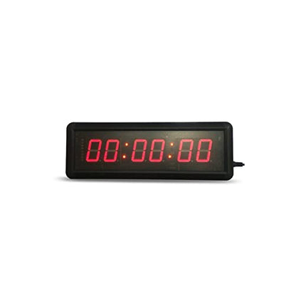 Interval Timer LED Countdown Timer is Beautiful and l Digital Gym/Sports Fitness Boxing Training Swimming Running Timer HIT6-1.5(6R) Gym Clock Timer