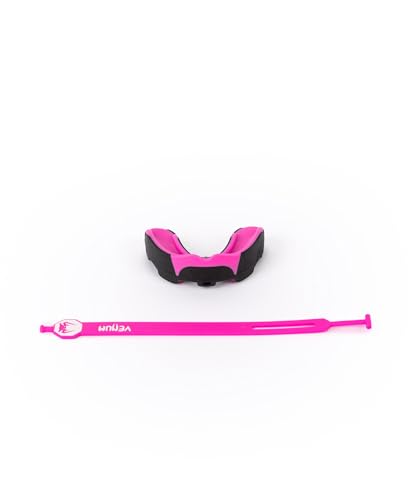 Venum Predator Mouthguard - Strap/Strapless - color: Black/Pink