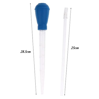 Tank Pipette Dropper - 30ml Capacity, Blue with Tube - color: Blue with Tube