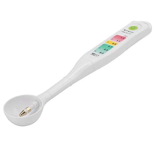 Mingzhe Portable Salinity Tester with LED Indicator Light for Accurate Salt Concentration Measurement in Aquariums and Food, Durable ABS Resin, 1 Unit
