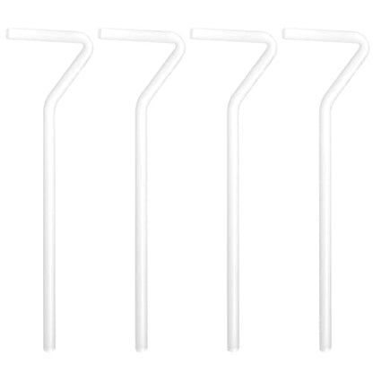 Baluue Glass Cell Spreader, 4pcs Glass Coating Rod, Glass Spreader Professional 6" Lab Glass Rod Tools Cell Laboratory Spreader Supplies
