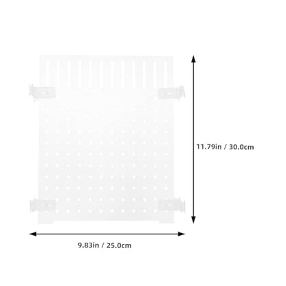 LALAFINA Acrylic Fish Tank Isolation Board with Suction Cups, Aquarium Divider Panel 25x30cm for Fish Breeding and Tank Separation