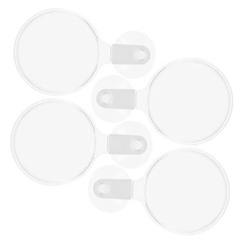 4pcs Acrylic Glass with Cup for Fish Tank Viewing High-Definition Observation Tool for Betta Fish -Landscapes Spiders and Animals User-Friendly Design for Seniors