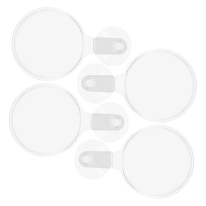 4pcs Acrylic Glass with Cup for Fish Tank Viewing High-Definition Observation Tool for Betta Fish -Landscapes Spiders and Animals User-Friendly Design for Seniors