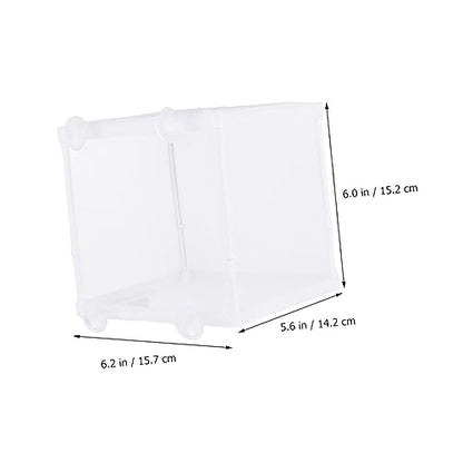 Toddmomy 2PCS Portable Fish Hatching Net with Separation Function Floating Isolation Box for Aquarium Fish Tank Durable and Cloth Material S for Home Tank Use