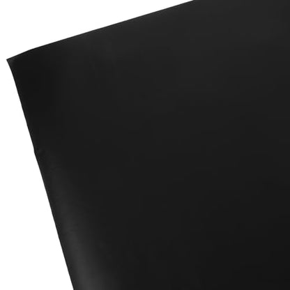 SHINEOFI Aquarium Background Sticker Roll, PVC Self-Adhesive Fish Tank Scenery Wallpaper, 45cm X 10m Black Backdrop for Aquarium Decoration and Underwater Scenery