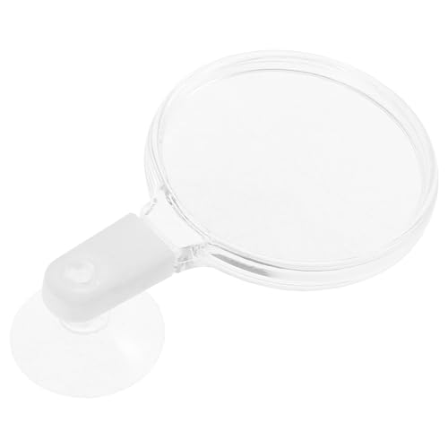 Aquarium Magnifier, Acrylic Fish Tank Magnifying Glass, Fish Tank Viewer, Small Animal Magnifier with Suction Fish Tank Magnifying Glass Fish Tank Accessories