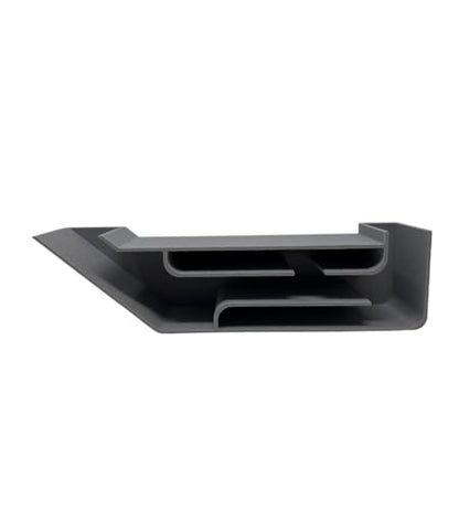 REEFSHAPE Aquarium X-Large Underground Tunnel | Fish & Shrimp Hideout for Aquariums | Unique Underground Viewing Tunnel | 9.75" X 2.5" | Made in USA (XL) (Gray) - color: Gray