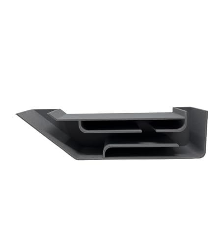 REEFSHAPE Aquarium X-Large Underground Tunnel | Fish & Shrimp Hideout for Aquariums | Unique Underground Viewing Tunnel | 9.75" X 2.5" | Made in USA (XL) (Gray) - color: Gray
