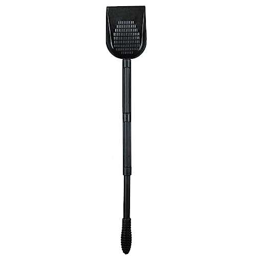 Thereisno Aquariums Gravel Sand Shovel Fish Tanks Cleaning Tool with Ergonomic Handle Aquariums Cleaning Scooper Sifter Cleaner
